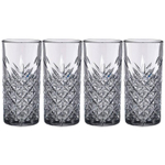 Набор стаканов из 4шт "Timeless" агат 300мл