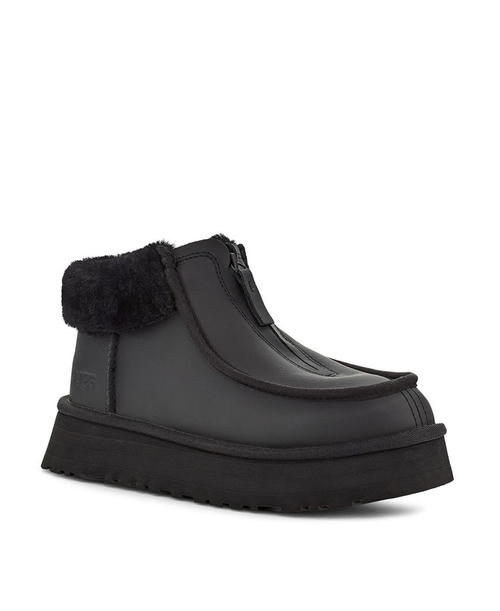 FUNKETTE PLATFORM LEATHER-black