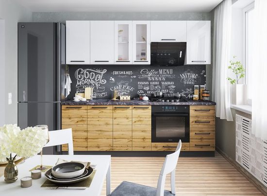 вариант компоновки модульная кухня ТОСКАНА