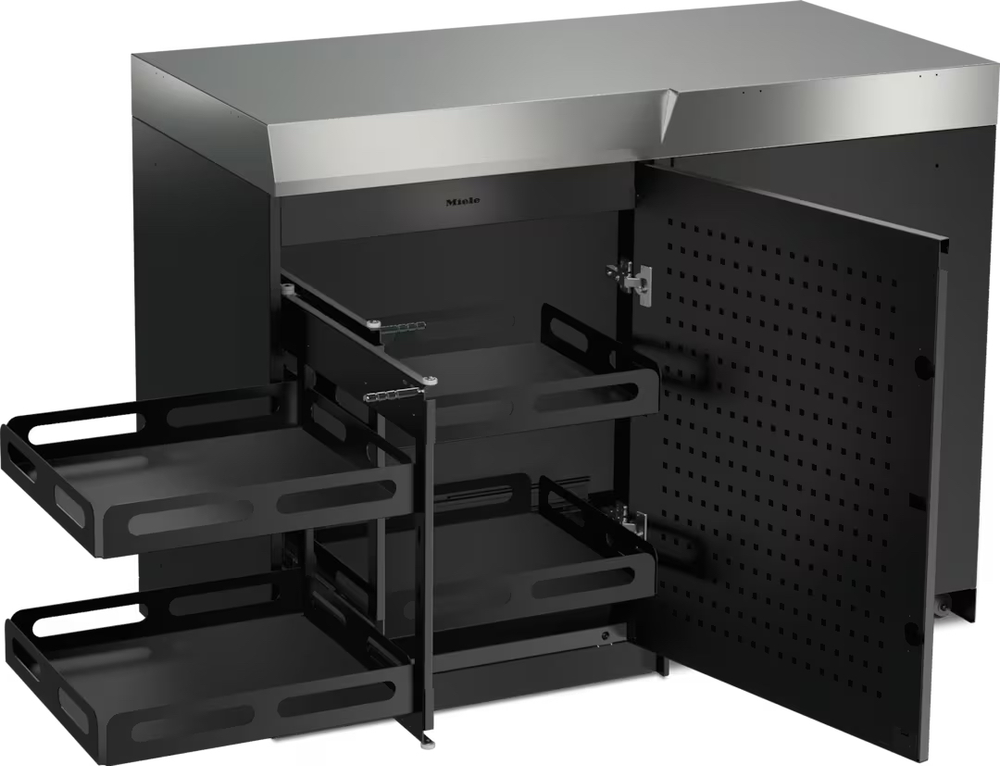 Модуль для хранения угловой Miele Dreams – Corner XXL сталь