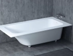 Ванна Salini Orlanda Vasto Kit S-Sense 190x100 102114M белая матовая