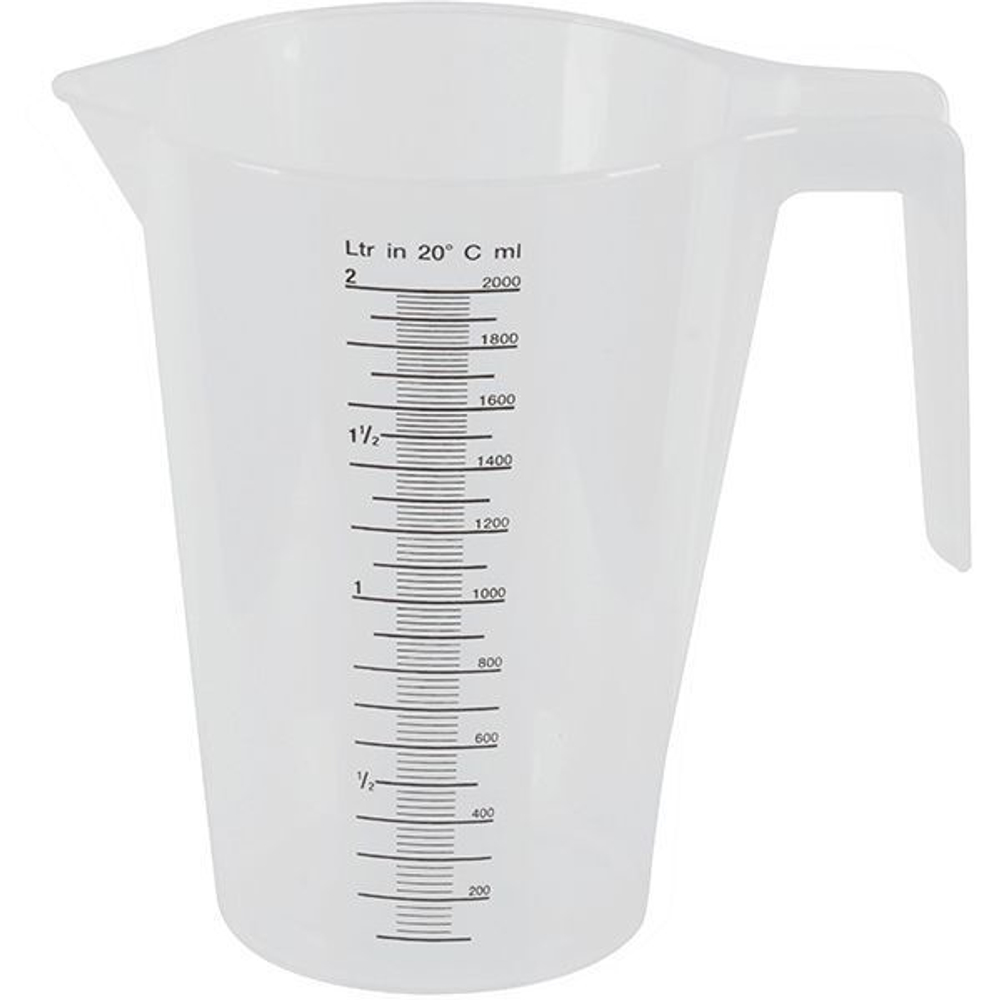 Кувшин мерный;полипроп.;2л;D=14,5,H=21см;прозр. (Цвет: прозрачный)