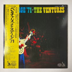 Винтажная виниловая пластинка LP The Ventures On Stage 71 (Japan 1971) (Obi) (Не Комплект, Только Вторая Пластинка)
