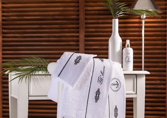 Полотенце махровыые  ANCORA 50Х100 TIVOLYO HOME Турция