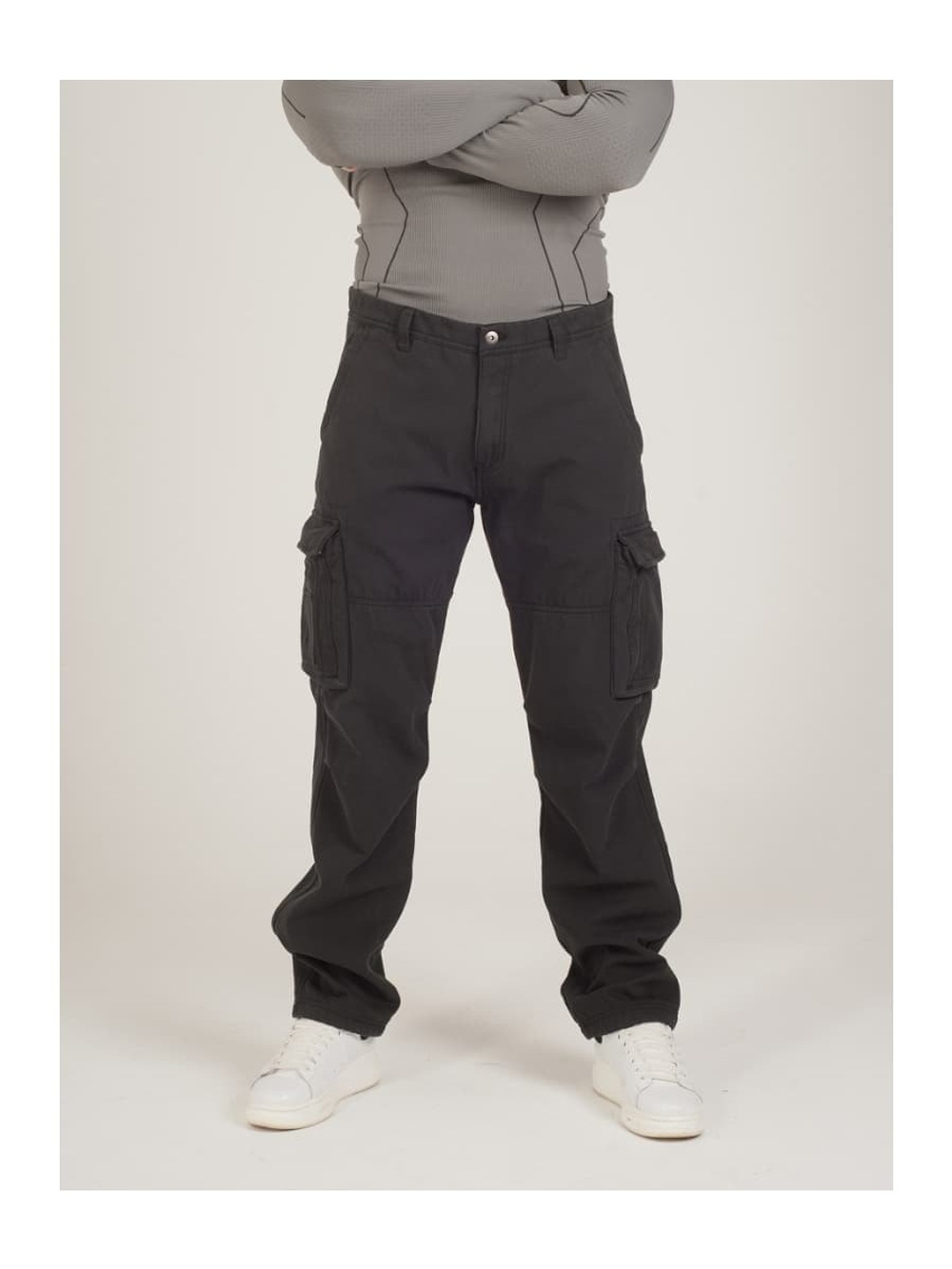 Брюки Restart на флисе черные