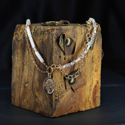 Чокер "Тихое цветение"