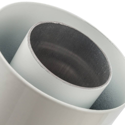 STOUT Элемент дымохода  конденсатосборник горизонт.  Ø60/100, п/м уплотнения в компл. с лого.