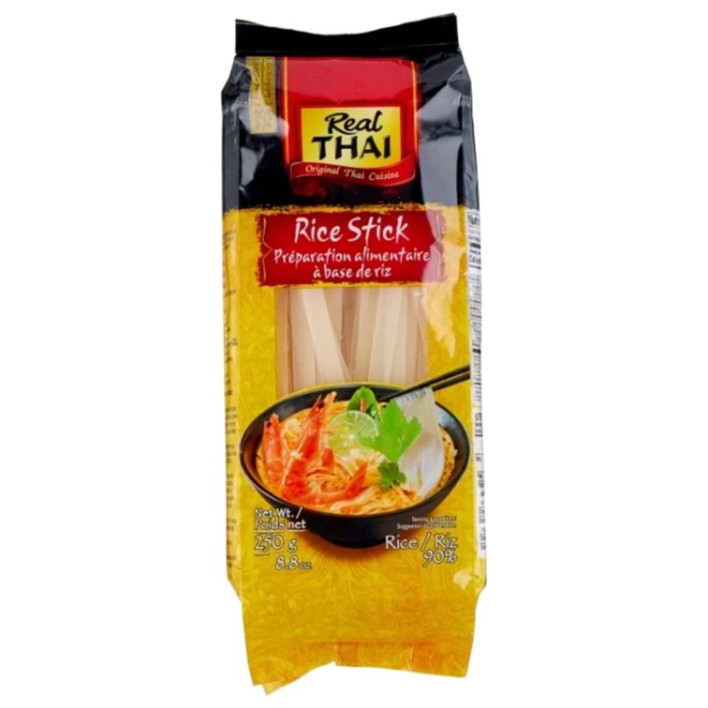 Лапша REAL THAI рисовая 10 мм 250 г x 2 шт
