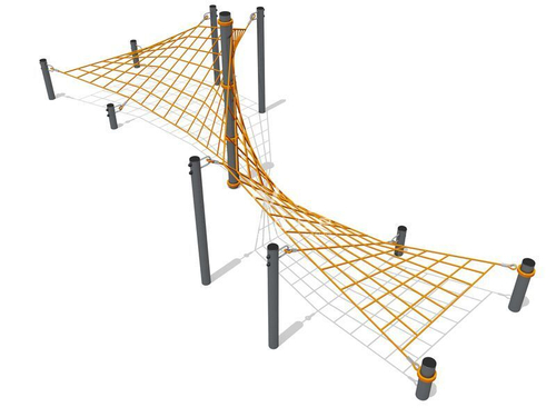 Пространственная канатная конструкция (фракция 16) 34012.21