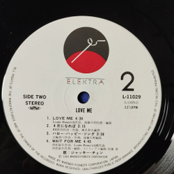 Винтажная виниловая пластинка LP Jackie Chan Love Me (Japan 1984) (No Obi) Hello Happy Song