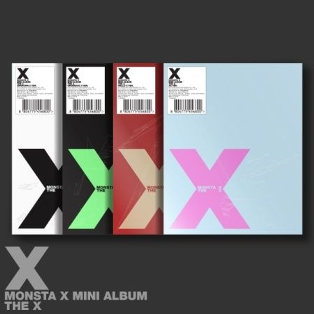 Альбом MONSTA X - THE X 13th Mini Album 4 Version SET