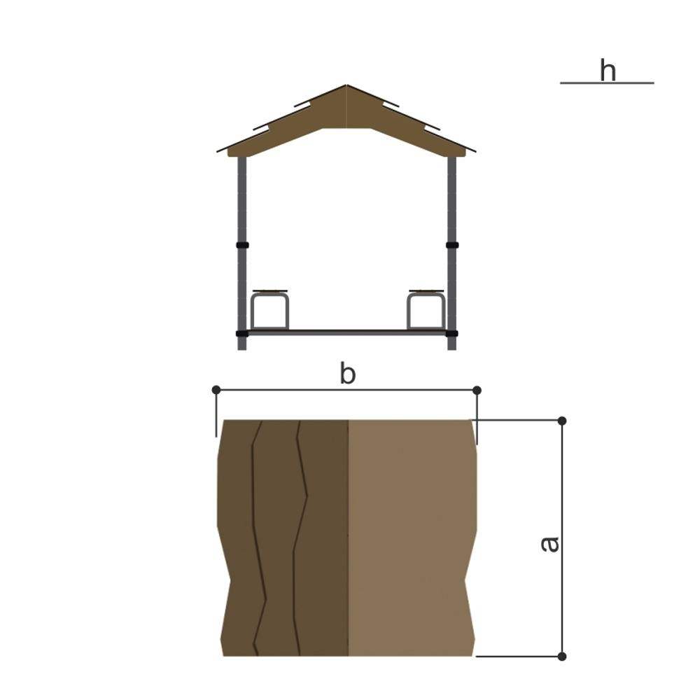 Беседка Romana 301.45.00