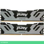 Оперативная память Kingston Fury Renegade Silver/Black 32GB DDR5 XMP (KF572C38RSK2-32)