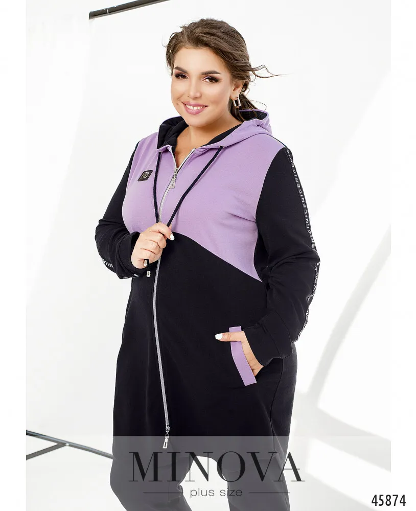 Костюм 8-315-лаванда-синий Minova