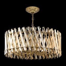 Citilux Ингвар CL334293 Люстра подвесная хрустальная Бронза