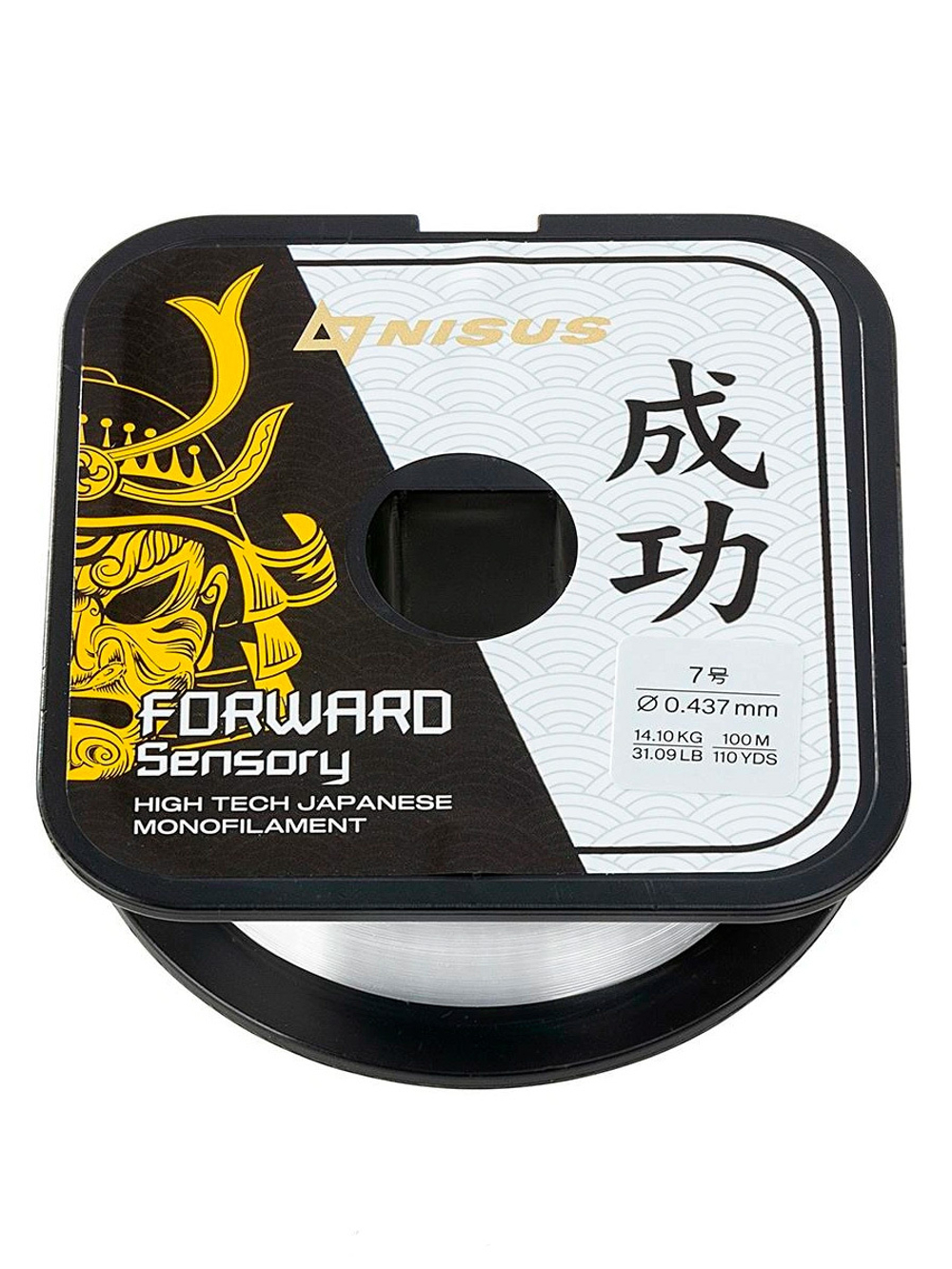 Леска для рыбалки Nisus FORWARD Sensory Nylon Transparent 0,261mm/100m (N-FS-0261-100)