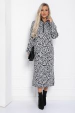 Платье Белые ночи (черно-белое) П12305-19 LT Collection