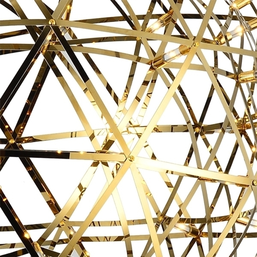 Напольная лампа   Raimond Tensegrity by Moooi (золотой, D 61 cm)