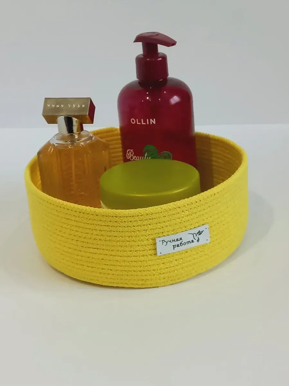 Корзина для хранения плетеная