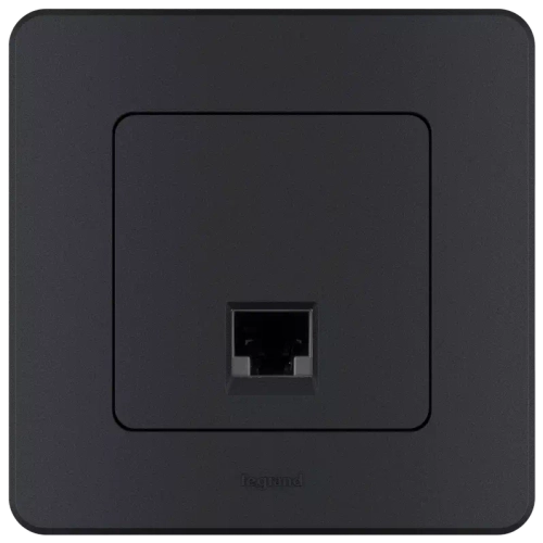 INSPIRIA Розетка RJ45 6 UTP алюминий 673832