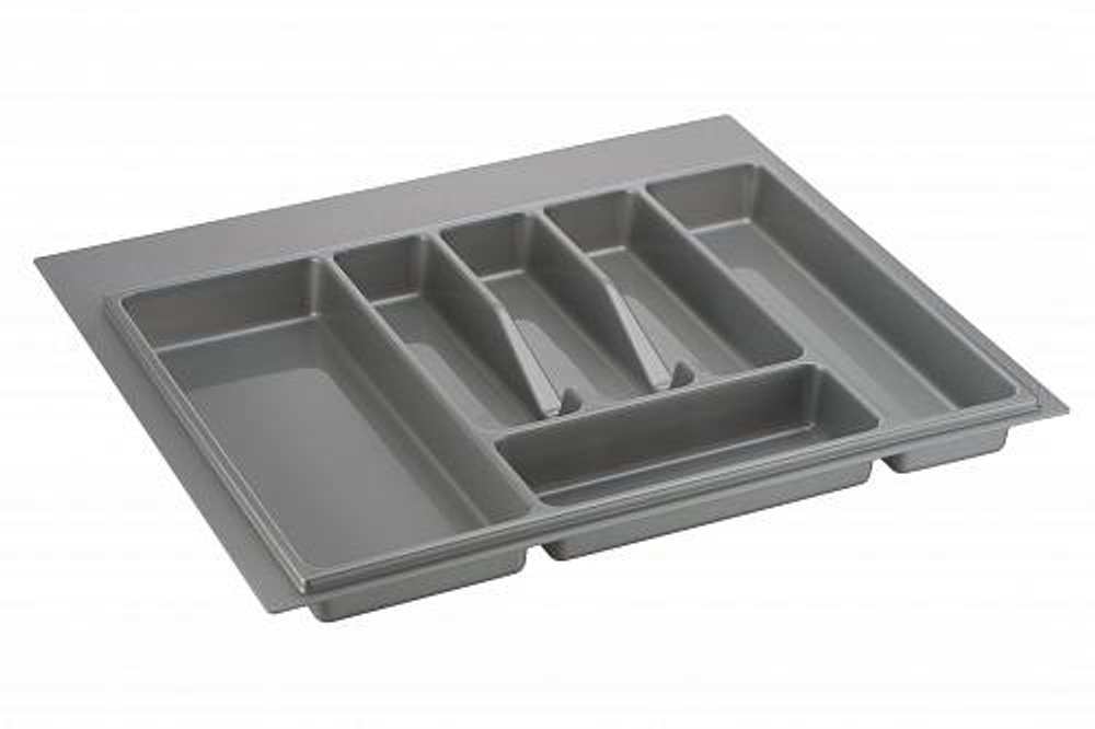 ЦБ005886 Лоток для столовых приборов М600мм, 540х490мм, серый КДМ