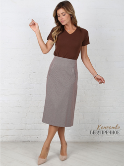 Юбка 2672705 какао