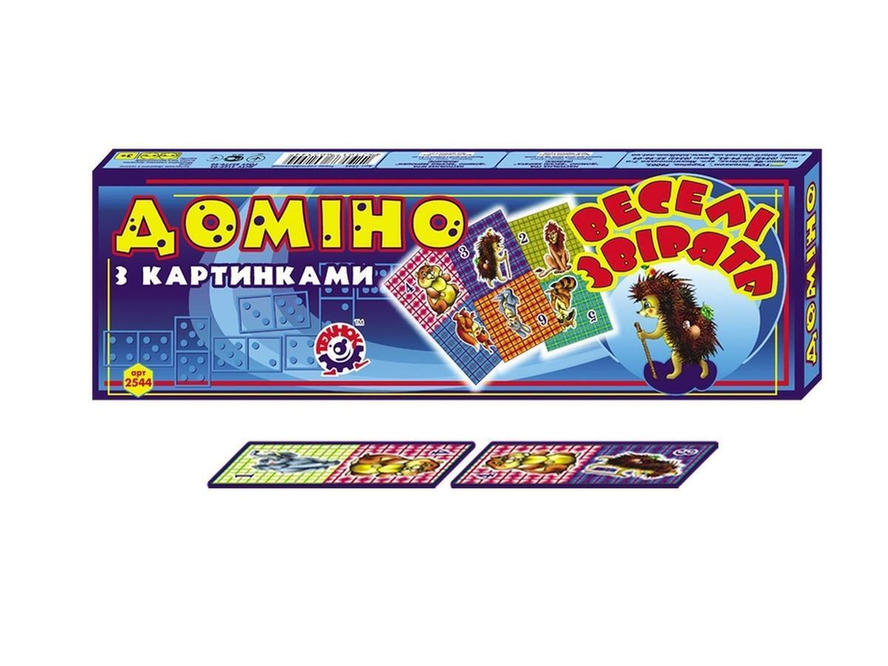 Домино "Весёлые зверята" (Технок)