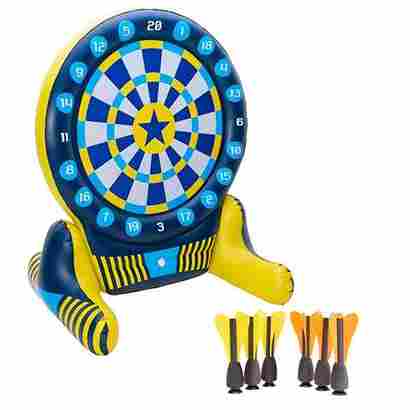 Надувной герметичный дартс «Аква» диаметр 1,5 м, размер 1,5×1×1,5 м