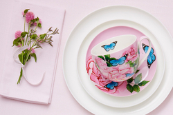 Чашка с блюдцем 400мл Maxwell&Williams Розы