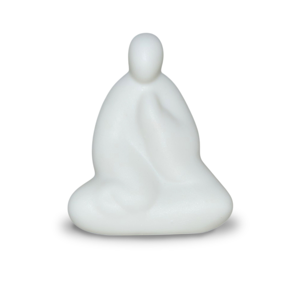 278192 Фигурка "Молитва" 37*30мм, белый матовый фарфор