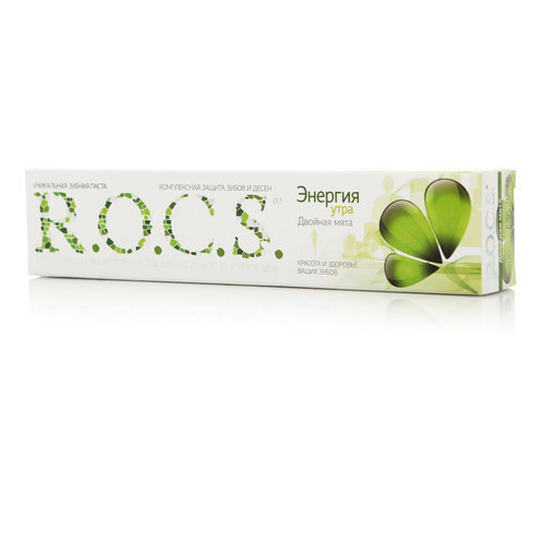 Зубная паста R.O.C.S. Энергия утра Двойная мята
