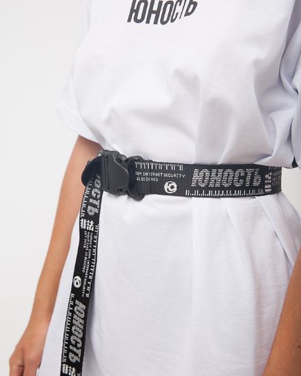 Ремень ЮНОСТЬ Security v.02 - 160см 35мм Черный