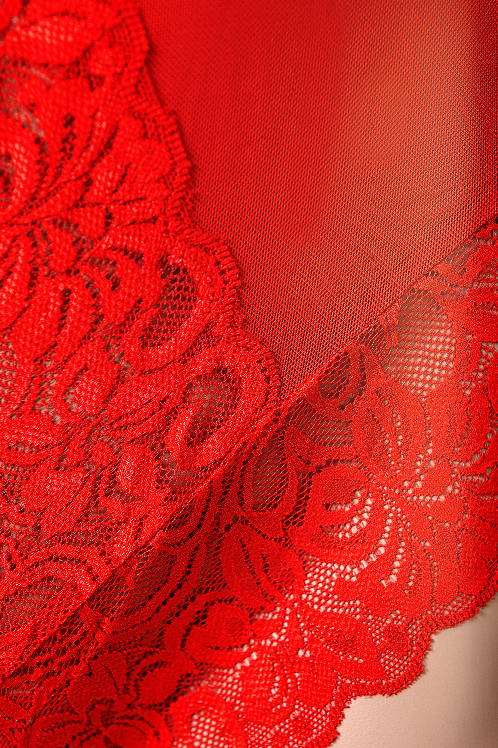 Боди Candy Girl Paris красный XL