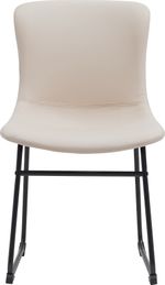 Кресло для посетителей Everprof Expo CF Экокожа Бежевый