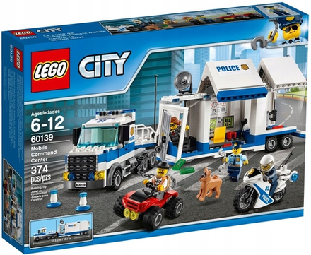 LEGO City Конструктор Мобильный командный центр 60139