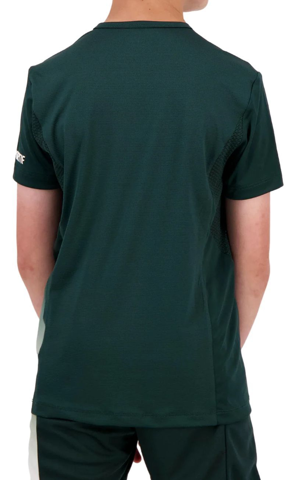 Детская теннисная футболка Le Coq Sportif Kids Tennis Pro T-Shirt Short Sleeve N°2 - Green