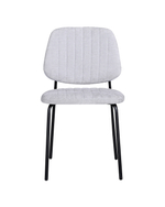 Стул обеденный Patrys светло-серый шенилл 4 шт.