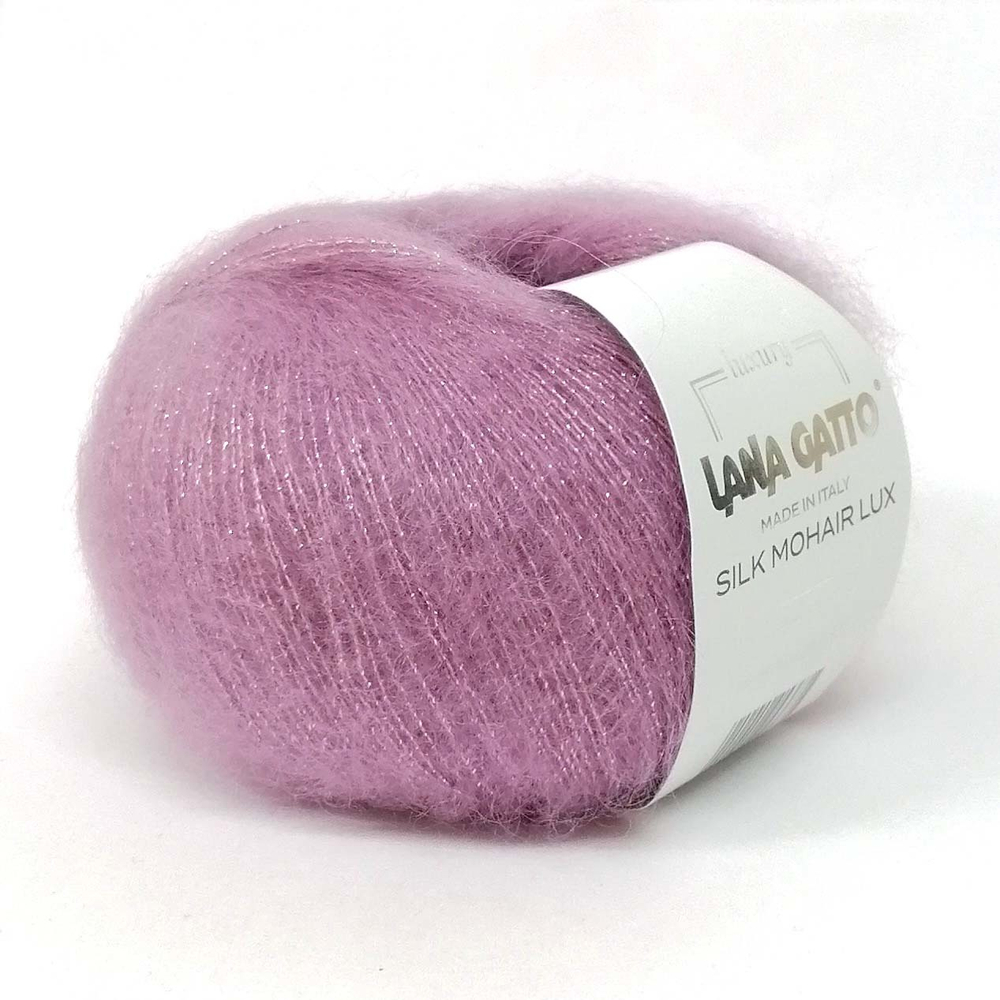 Пряжа Silk Mohair Lurex 25г, 210м, 78%суперкид мохер,14%шелк,4%нейлон,4%полиэстер (цена за 1 шт)