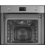 SMEG SO6302M2X Многофункциональный духовой шкаф, комбинированный с микроволновой печью, 60 см, 11 функций, нержавеющая сталь с обработкой против отпечатков пальцев