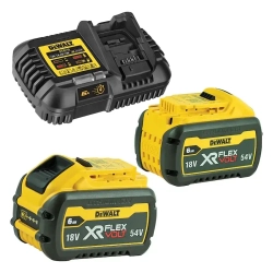 DeWalt DCK2055T2T ударный гайковерт и ушм (2 x 6 Ач, ЗУ)