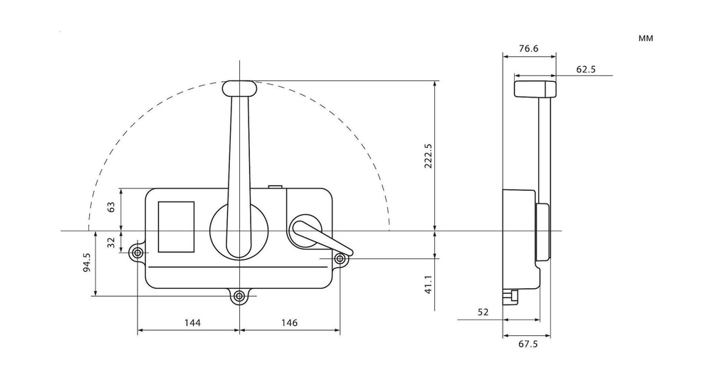 Контроллер дистанционного управления для моторов