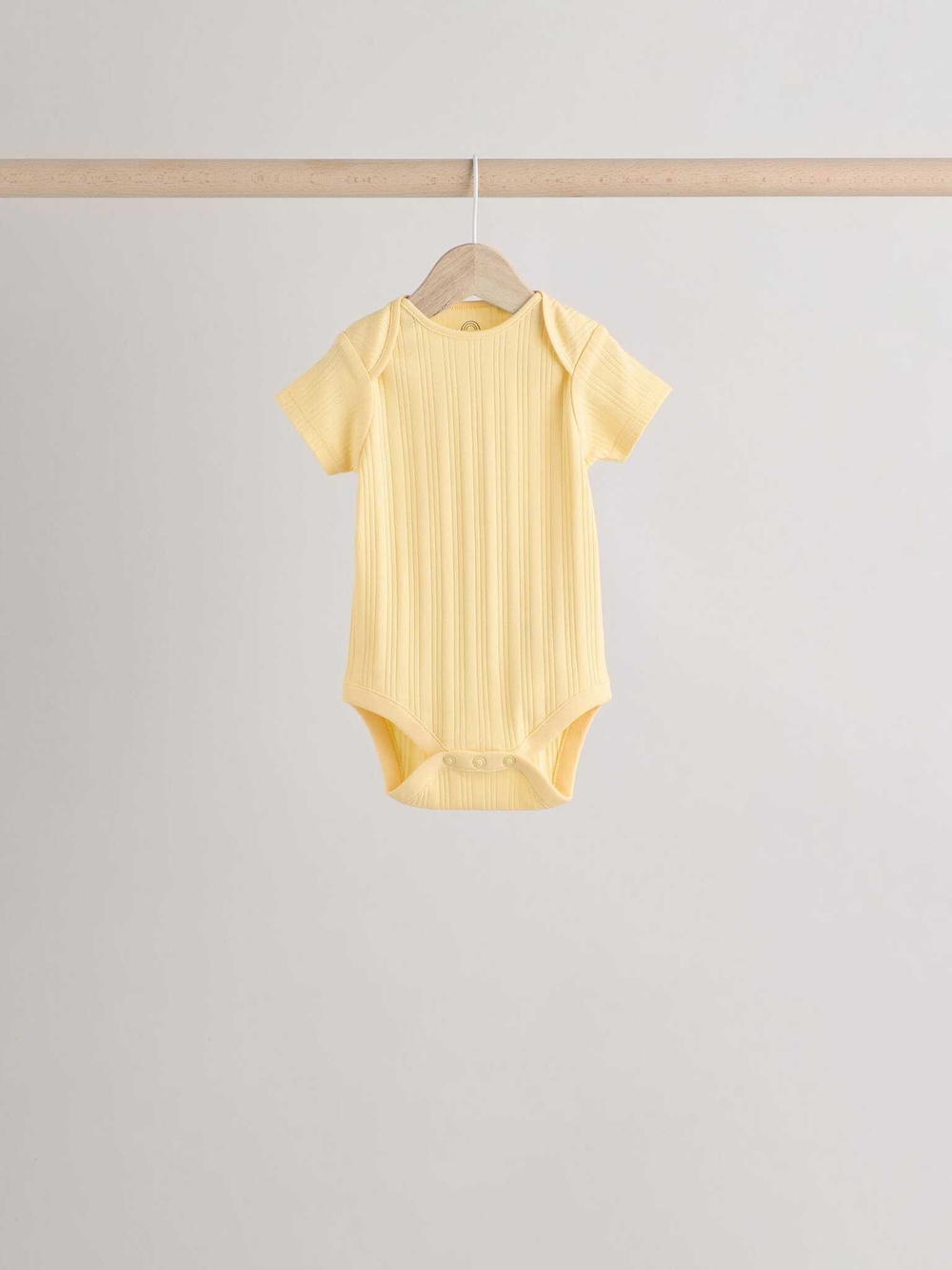 Боди с коротким рукавом для малышей Next E19-733, 5 шт., Сиреневый, Розовый, Мятный, Светло-желтый