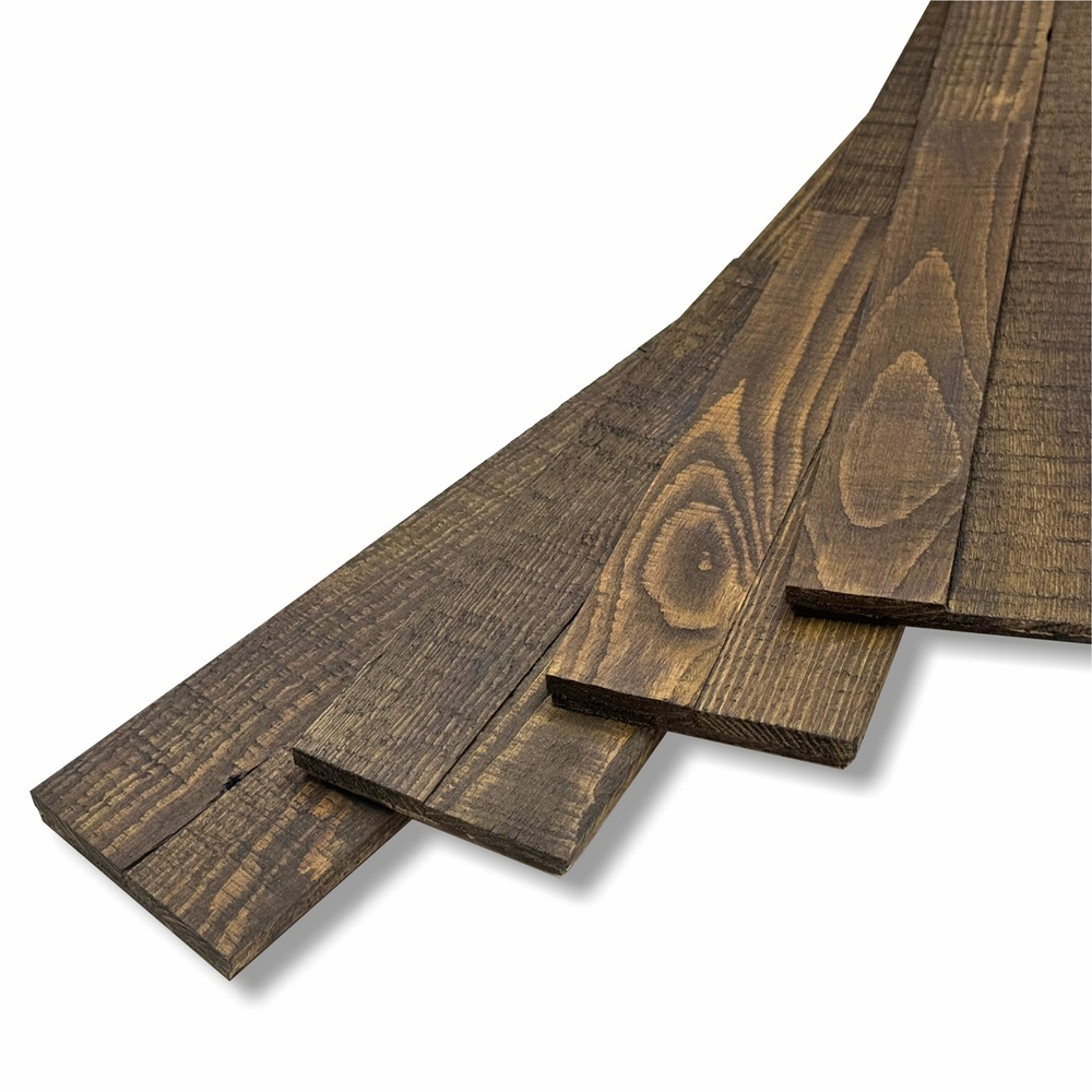 Cтеновые панели ArtBarnWood Темный орех