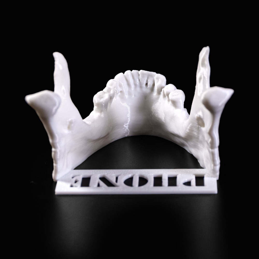 Оригинальная подставка держатель для телефона челюсть, белая