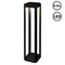 09971-0.7-001U 0,6M LED15W BK фонарь