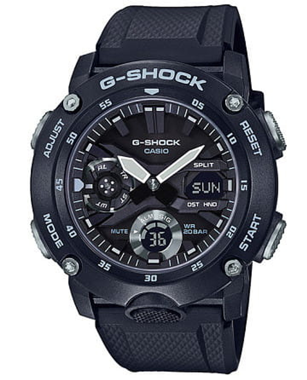 Часы Casio G-Shock GA-2000S-1ADR (GA-2000S-1A)