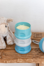 Контейнер для сухой смеси BEABA голубой