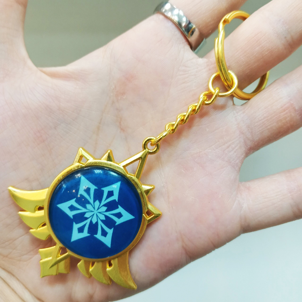 Брелок светящийся "Genshin Impact / Геншин - Мондштадт"