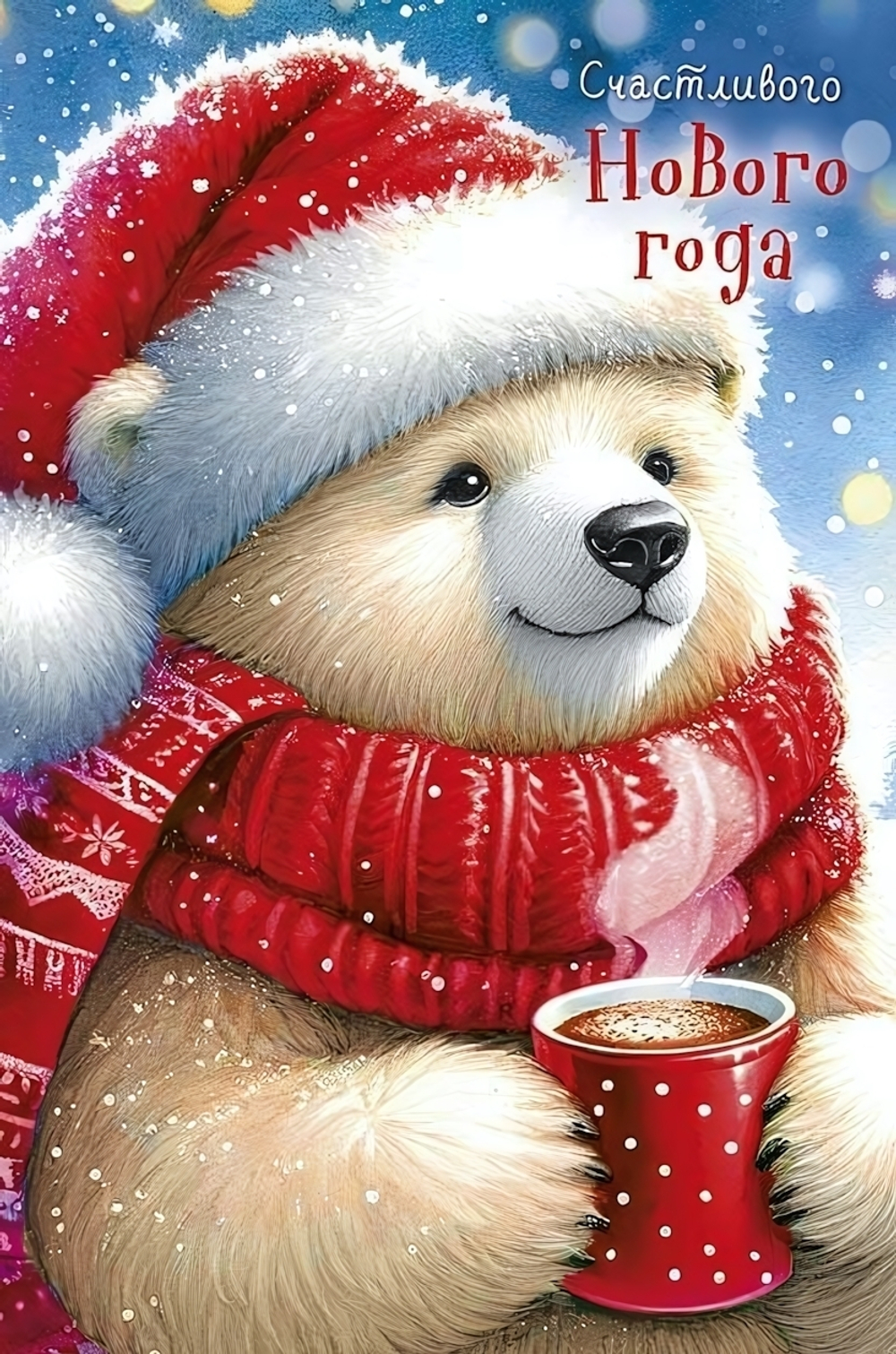 Открытка "Счастливого Нового Года" 121х183 (АртДизайн)