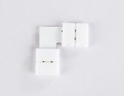 Ambrella Соединитель угловой L для светодиодной ленты 5050 12/24V (2 конт.) GS6551 (10шт) LED Strip GS6551